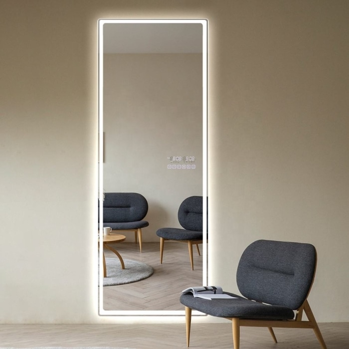Frameless Full Length Mirror with LED backlit Lights FM-01