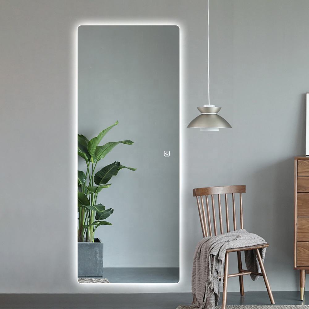 Frameless Full Length Mirror with LED backlit Lights FM03 AeMirror