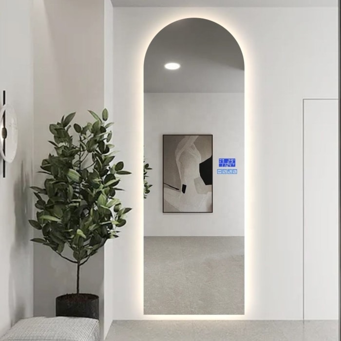 Frameless Full Length Mirror with LED backlit Lights FM-05